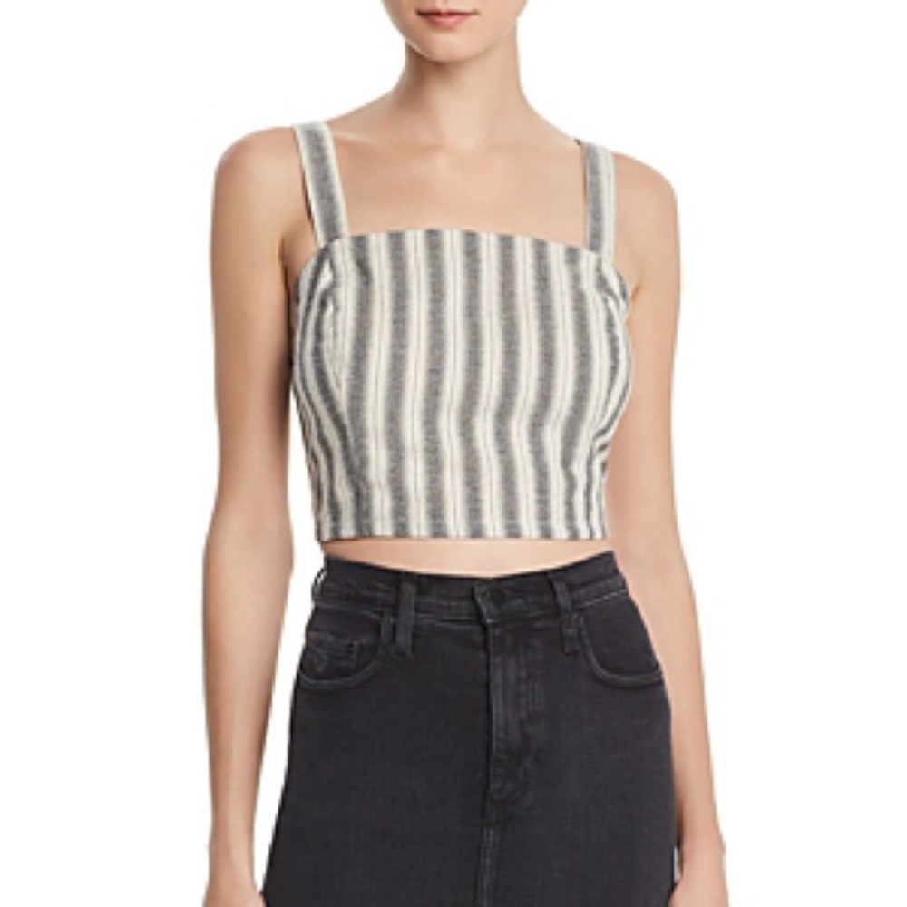 Stripe Crop Top